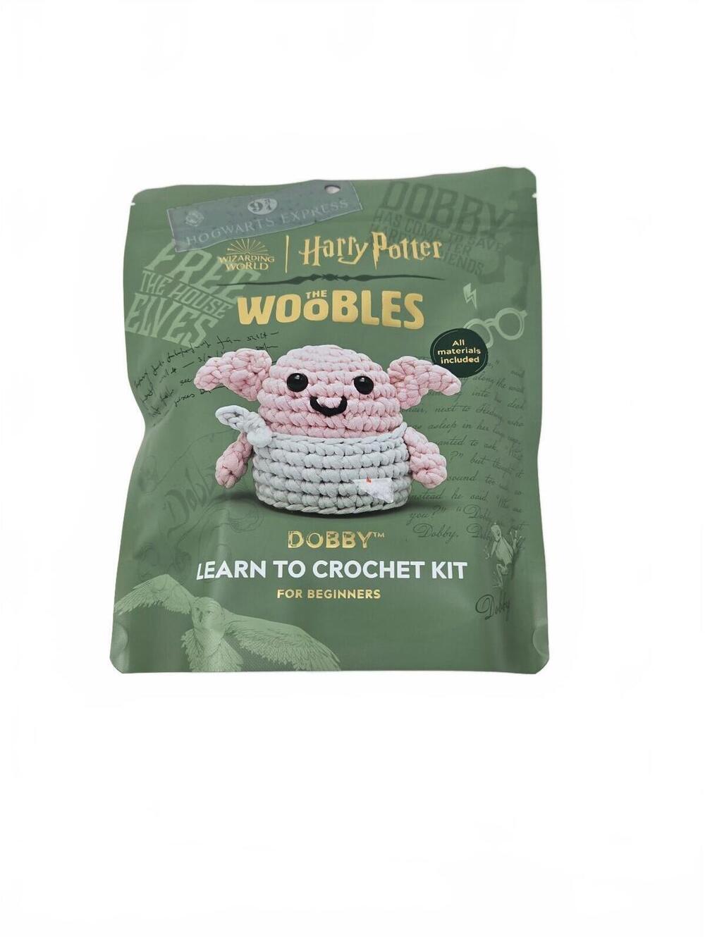 The Woobles Harry Potter Dobby Learn to Crochet Kit